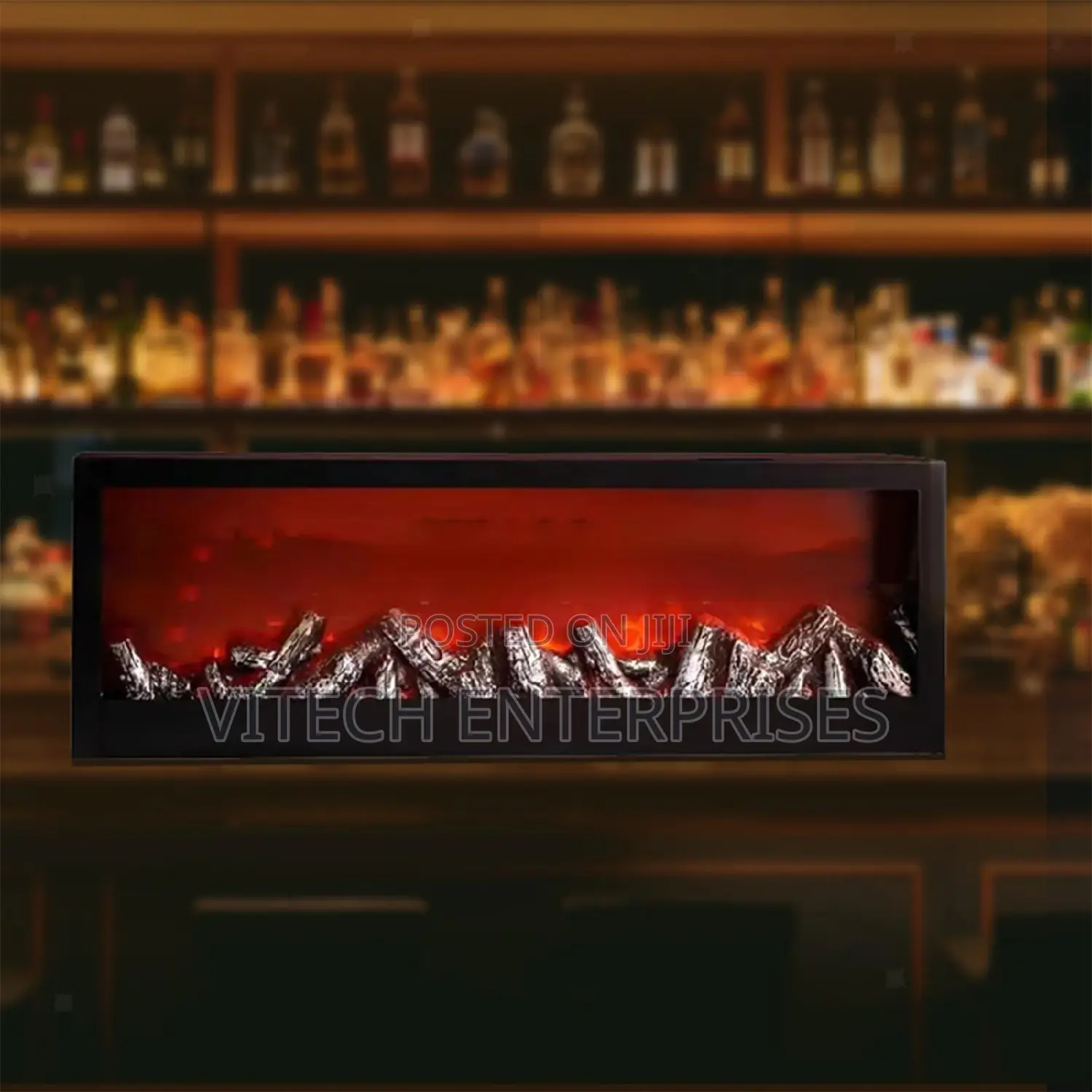 Led Modern Electric Simulated Fireplaces Flame Lamp