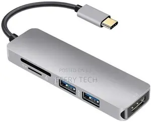 Type C Usb C to Hdmi With Usb 3.0 Ports Sd Tf Card Reade
