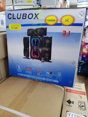 Clubox Tc-3201 3.1-Channel X-Bass Hi-Fi Multimedia Speaker