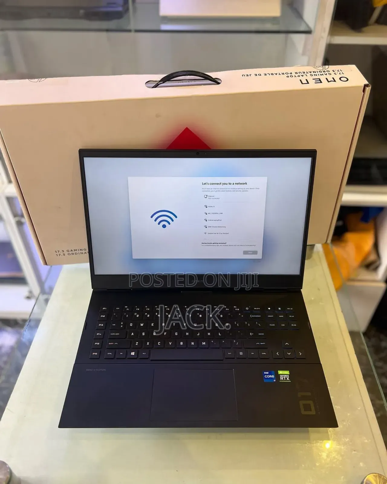 New Laptop HP Omen 17 32GB Intel Core I7 SSD 1T