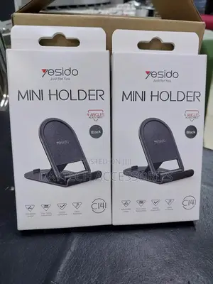 Yesido Small and Practical Desk Phone Stand - Black C141