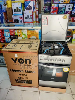 *Von Standing Cooker 3g+1e Electric Oven 50cmx50cm