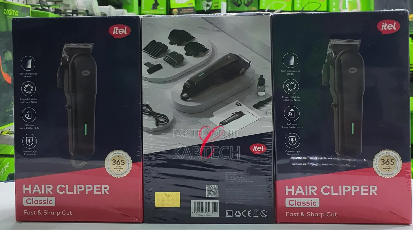 Itel Ihc-31 Hair Clipper Classic Fast and Sharp