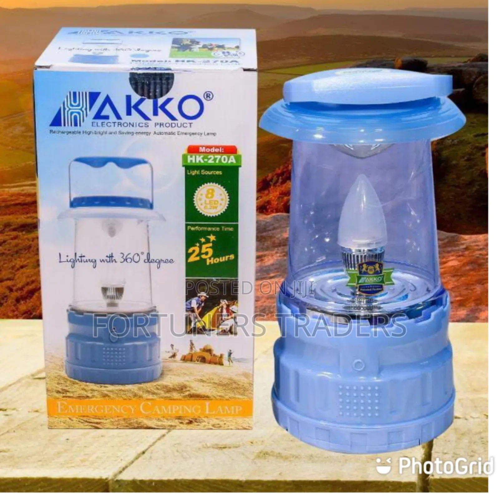 Recheargable Lamp-Akko