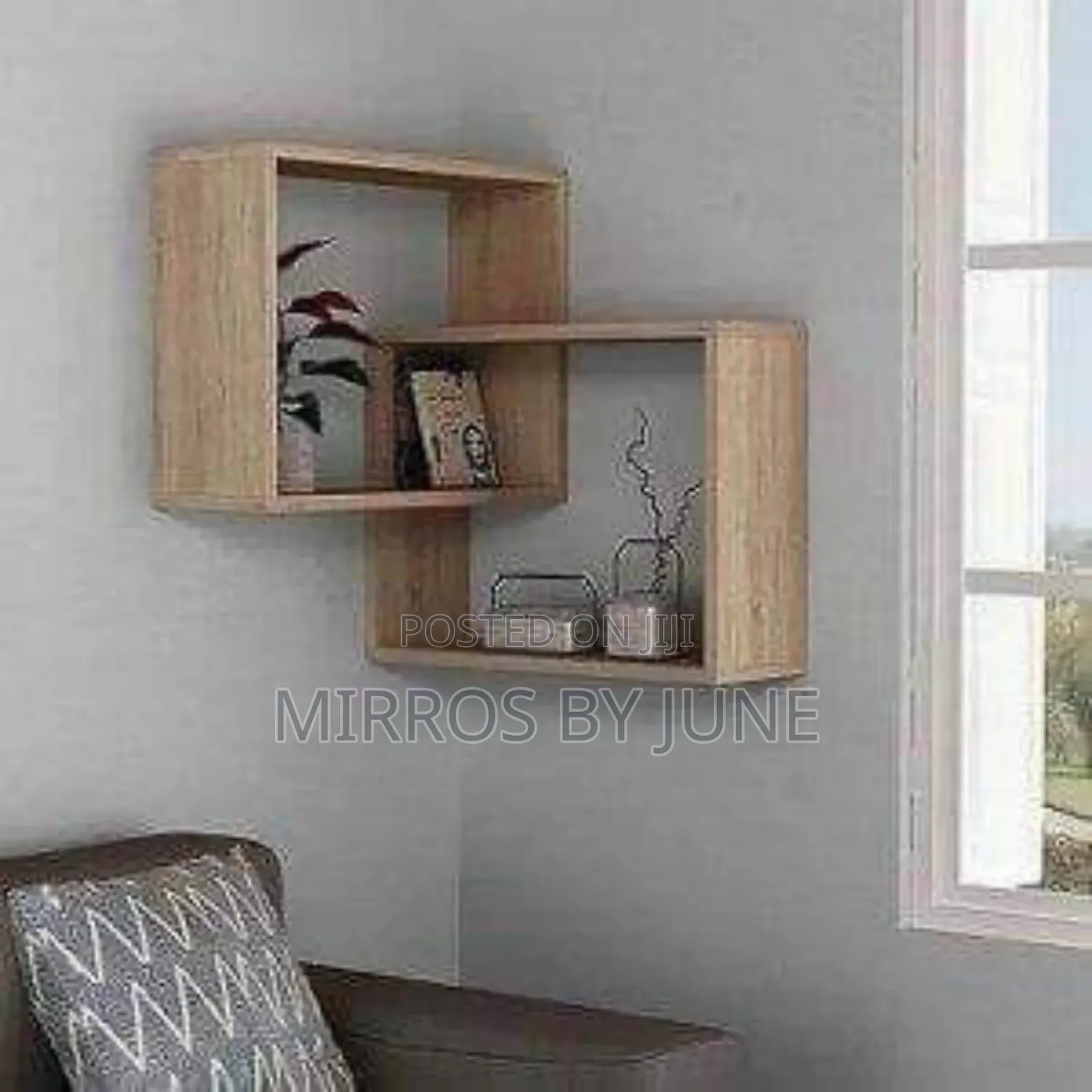 Intertwined Floating Shelves