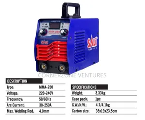 Sali Inverter Welding Machine Mma 250, Inverter Welder