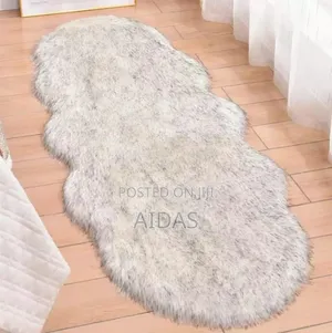 Fox Fur Bedside Mat