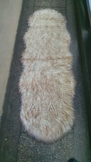 Fox Fur Bedside Mat