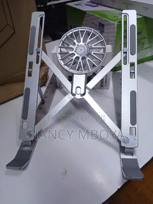Aluminum Laptop Stand With a Fan