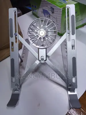 Aluminum Laptop Stand With a Fan