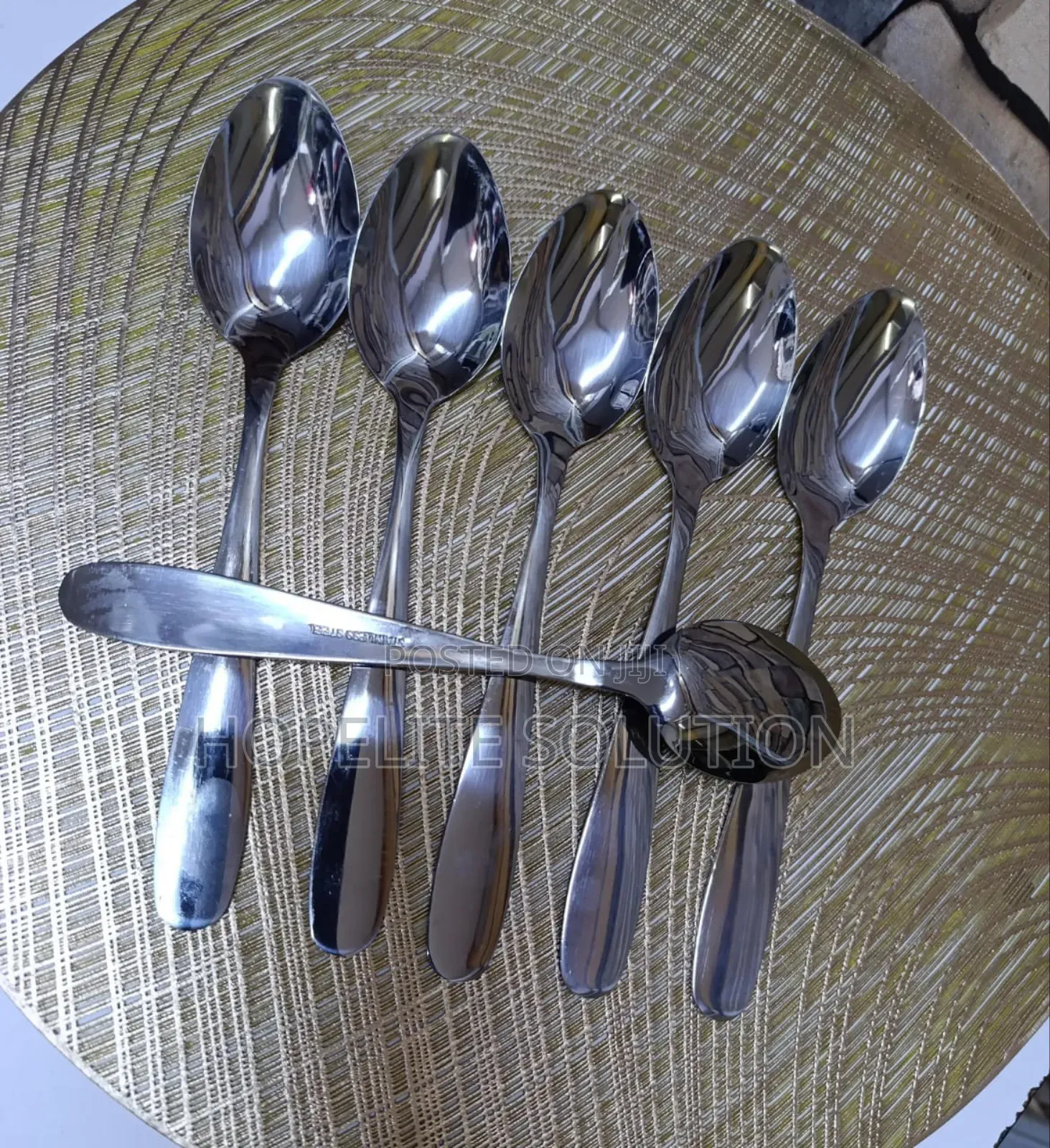 Heavy Duty Silver Tablet Spoon