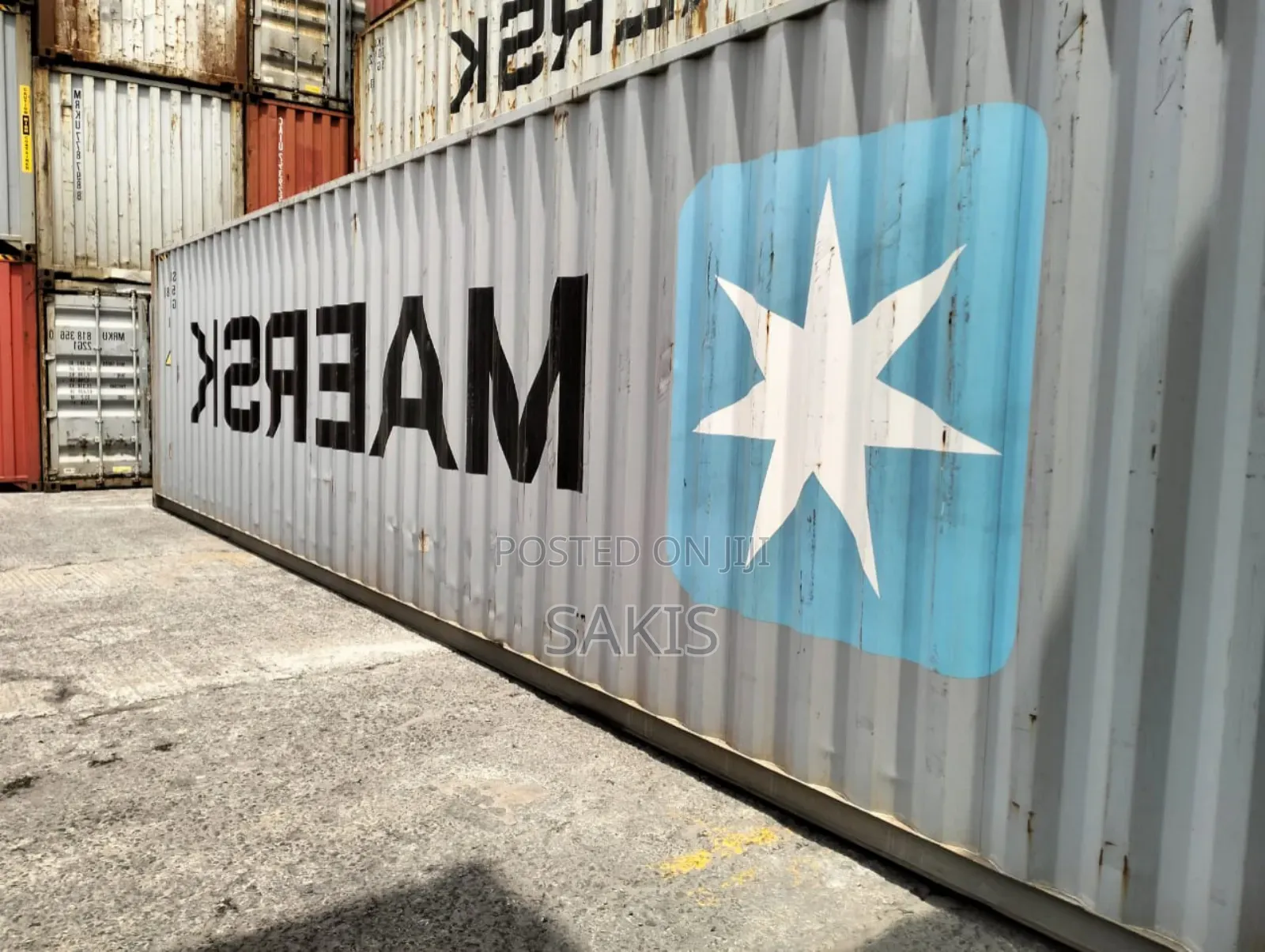 40ft Maesk Shipping Containers Available