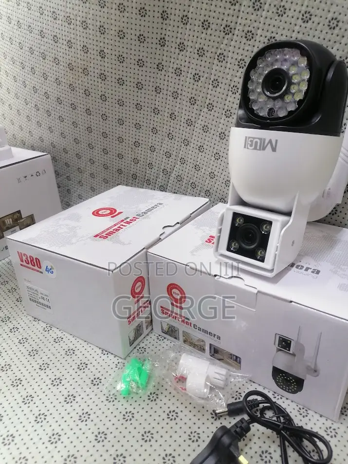High Quaity^Dual Lens PTZ Camera V380 Dual Lens -4g-