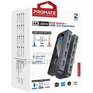 Promate at 60hz KVM Switch