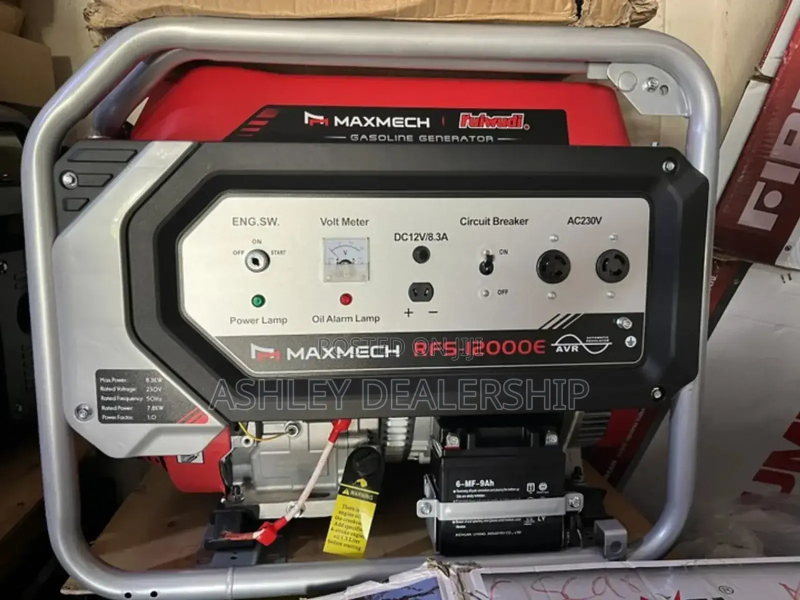Maxtech RFS-12000e Manual Generator