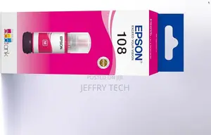 Epson 108 Ecotank Magenta Ink Bottle