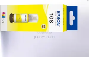 Epson 108 Ecotank Yellow Ink Bottle