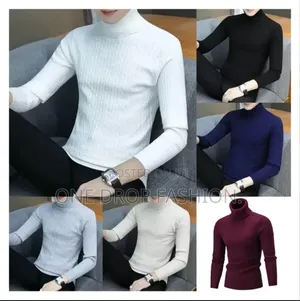 Fashion Men Pullnecks/Turtlenecks Sizes (M-2xl)