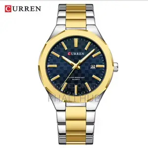 Curren Watch★ Curren Two Tone Gentlemen Exquisite Watch