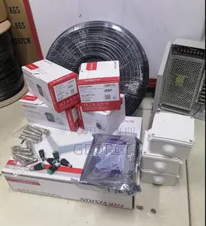 Bright 2mp 1080p Hikvision Surveillance 4 CCTV Cameras