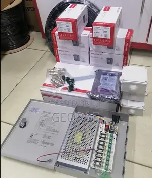6 Channel Hikvision CCTV Camera Set Package-