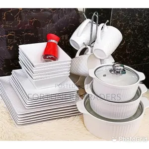 Dinner Set With Salt Shaker 27pcs