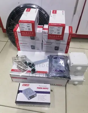 Advanced Hikvision 6 Channel CCTV Camera Complete Kit