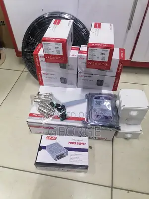 Hik Vision 6 Channel Security Cameras Complete System Kit