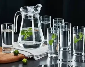 Water Set
6 PCS Highball Glasses 
1.3 LTRS Jar