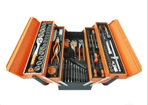 Original 1/2 and 1/4. 85 Piece Tool Set With Metal Box
