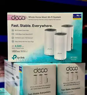 Tp Link Deco E4 (3 Pack) Home Mesh Wi-Fi System