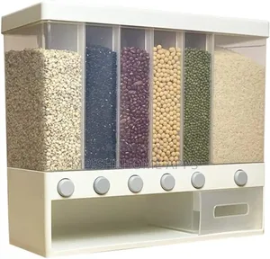 6 Compartments Cereal Dispenser