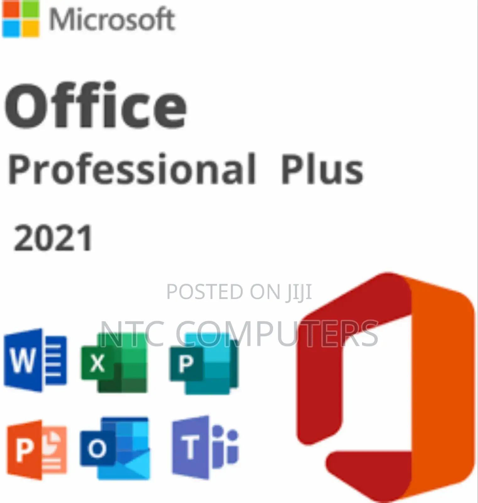 Office Pro Plus 2021 5pc Key