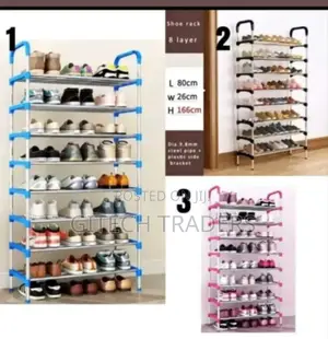 8 Layer Shoe Rack