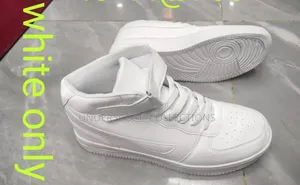 White High Cut Shoes