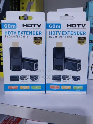 Hdmi Extender 60m Video 1080p Over Cat5 Cat6 Ethernet Cable