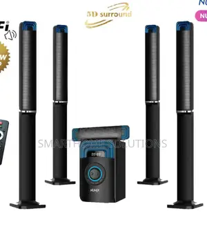Nunix 5.1ch Deluxe Home Theater Tall Boy System Nu/S