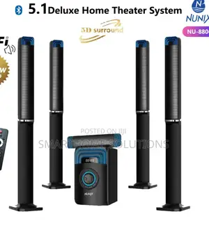 Nunix 5.1ch Deluxe Home Theater System Nu/S