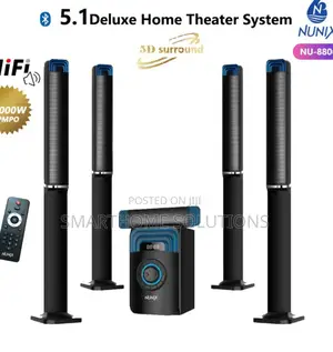 Nunix 5.1ch Deluxe Home Theater Tall Boy Nu/S