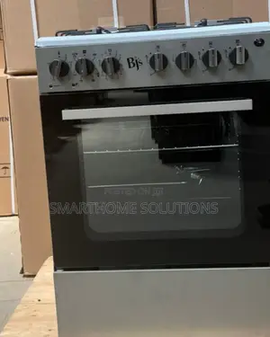 Silver BJS 60x60 3-Gas+1 Hot Plate With Turbo-Fan F/G