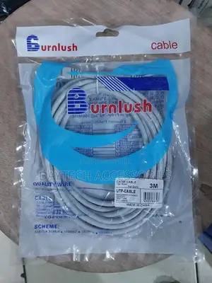Cat 6e Utp Patch 3 Meter Ethernet Cable Lan Cable