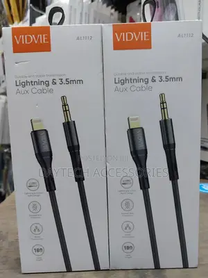 Lighting (iPhone) to 3.5mm Auxiliar Vidvie Al1112