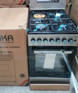 Silver Mika 3g+1e 50*60 Free Standing Cooker M/G3