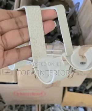 Strong Local Ceiling Brackets for Curtain Rod Installation