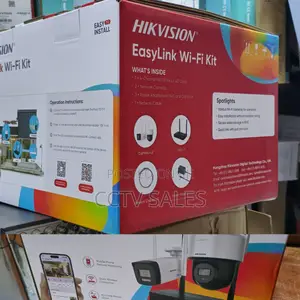 Hikvision 2channel 2mp CCTV Colour Vu Camera Full Kit