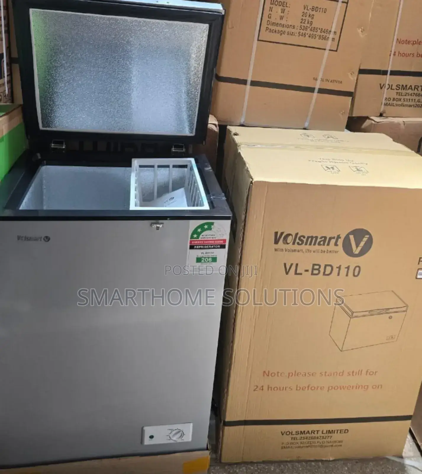 Volsmart 110l Chest Deep Freezer VFR/110l