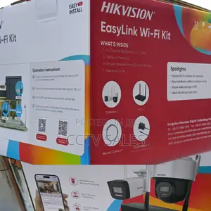 2 Hikvision 2mp Ip Network CCTV Cameras Wireless Kit