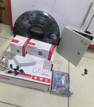 Complete 2 CCTV Hikvision Cameras. New