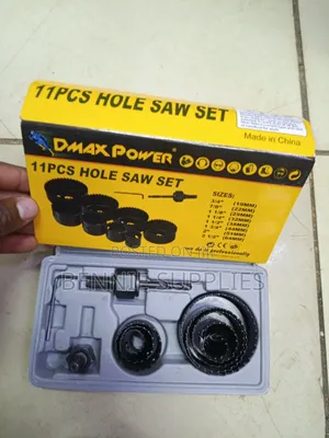 Hole Saw Set 11pc With Accessories