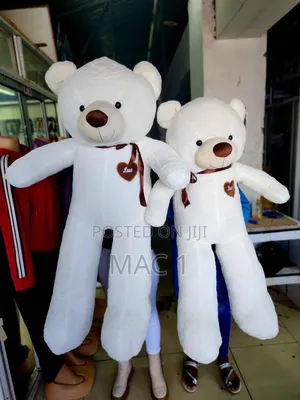 140cm / 120cm Giant White Teddy Bear Plush
